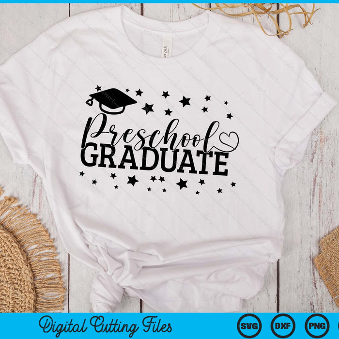 Preschool Graduate Back to School SVG PNG Digital Printable Files Preschool Graduate Back to School SVG PNG Digital Printable Files
