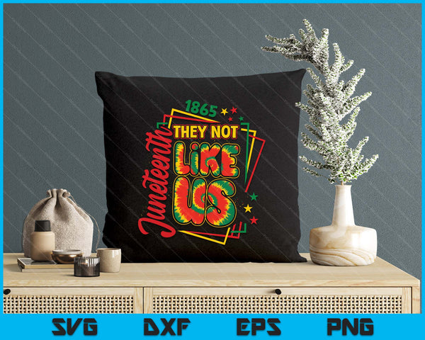 Pride Black History They Don't Like Us Juneteenth 1865 SVG PNG Digital Printable Files