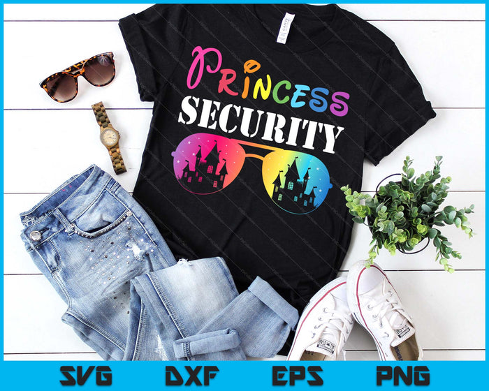 Princess Security Team Mom Dad Family Birthday Halloween SVG PNG Digital Printable Files Princess Security Team Mom Dad Family Birthday Halloween SVG PNG Digital Printable Files