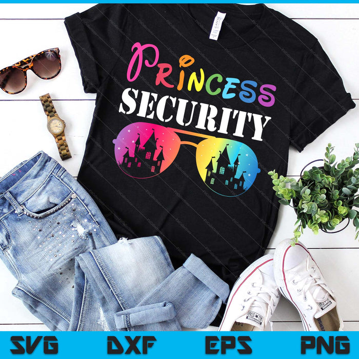 Princess Security Team Mom Dad Family Birthday Halloween SVG PNG Digital Printable Files Princess Security Team Mom Dad Family Birthday Halloween SVG PNG Digital Printable Files