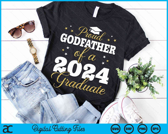 Proud Godfather Of A Class Of 2024 Graduate SVG PNG Digital Printable Files Proud Godfather Of A Class Of 2024 Graduate SVG PNG Digital Printable Files