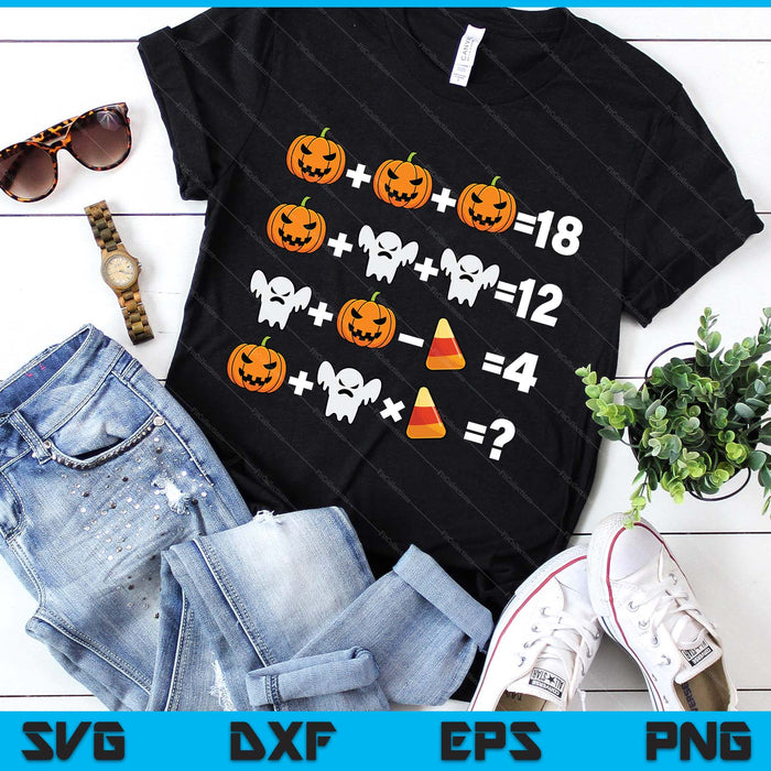 Pumpkin Ghost Equation Math Teacher Halloween Costume SVG PNG Digital Printable Files Pumpkin Ghost Equation Math Teacher Halloween Costume SVG PNG Digital Printable Files
