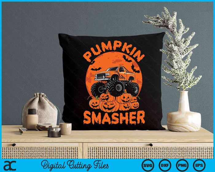Pumpkin Smasher Halloween Monster truck Halloween SVG PNG Digital Cutting Files Pumpkin Smasher Halloween Monster truck Halloween SVG PNG Digital Cutting Files