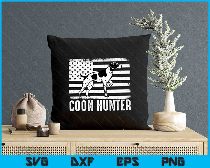 Raccoon Hunting Coon Hunting Coonhound Hunter SVG PNG Digital Printable Files Raccoon Hunting Coon Hunting Coonhound Hunter SVG PNG Digital Printable Files