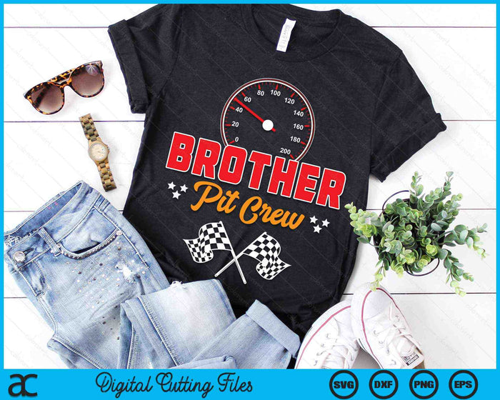 Race Car Birthday Party Racing Family Brother Pit Crew SVG PNG Digital Printable Files Race Car Birthday Party Racing Family Brother Pit Crew SVG PNG Digital Printable Files