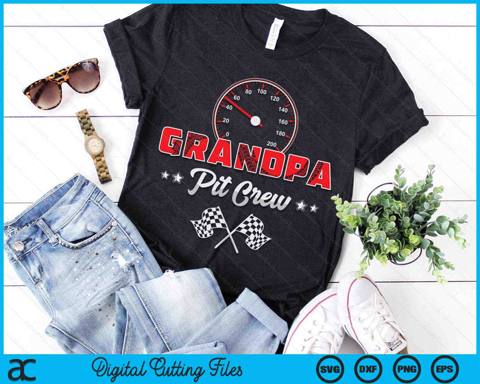 Race Car Birthday Party Racing Family Grandpa Pit Crew SVG PNG Digital Printable Files Race Car Birthday Party Racing Family Grandpa Pit Crew SVG PNG Digital Printable Files