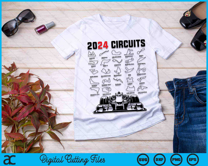 Racing Formula Circuit Track Car Fan Race Lover 2024 SVG PNG Digital Cutting Files Racing Formula Circuit Track Car Fan Race Lover 2024 SVG PNG Digital Cutting Files