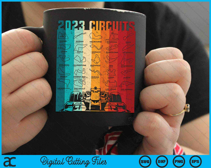 Racing Formula Track Circuit Car Fan Race Lover 2023 SVG PNG Digital Cutting Files Racing Formula Track Circuit Car Fan Race Lover 2023 SVG PNG Digital Cutting Files