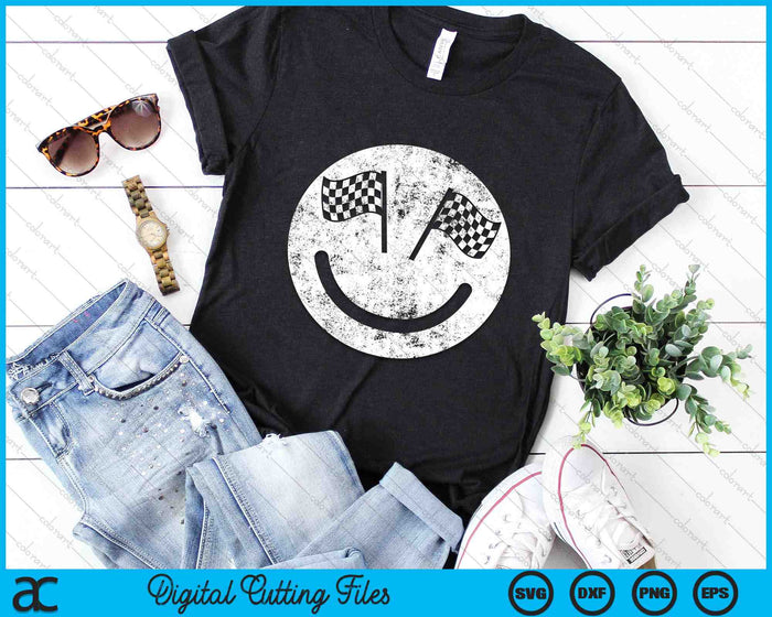 Racing Smile SVG PNG Digital Cutting Files Racing Smile SVG PNG Digital Cutting Files
