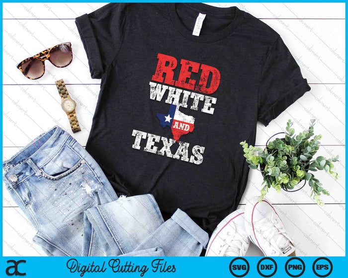 Red White And Texas Rodeo Pride Cowboy SVG PNG Digital Cutting Files Red White And Texas Rodeo Pride Cowboy SVG PNG Digital Cutting Files
