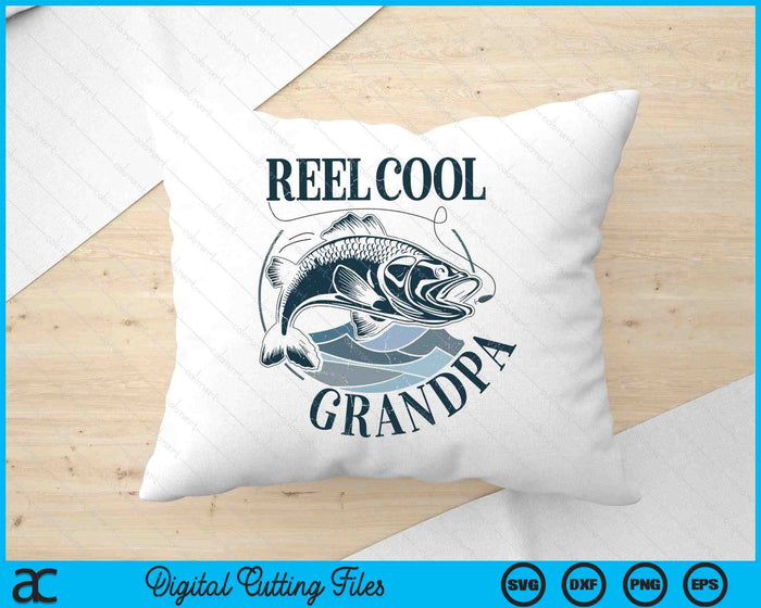 Reel Cool Grandpa Fishing Dad Gifts Father's Day Fisherman SVG PNG Digital Printable Files Reel Cool Grandpa Fishing Dad Gifts Father's Day Fisherman SVG PNG Digital Printable Files