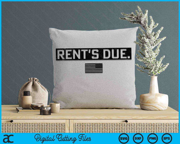 Rent's Due Work Hard Bodybuilder Weightlifting SVG PNG Digital Printable Files Rent's Due Work Hard Bodybuilder Weightlifting SVG PNG Digital Printable Files