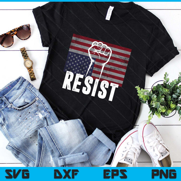 Resist Distressed Upside Down American Flag USA SVG PNG Digital Printable Files Resist Distressed Upside Down American Flag USA SVG PNG Digital Printable Files