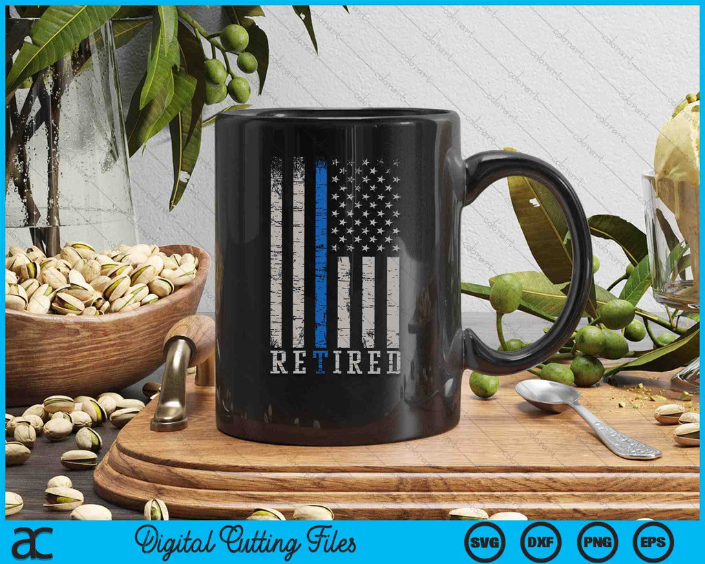 Thn Blue Lne Polce Offcer Lcense Plate Frame