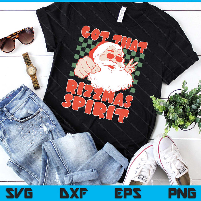 Retro Funny Christmas Rizz Meme Got That Rizzmas Spirit SVG PNG Digital Printable Files Retro Funny Christmas Rizz Meme Got That Rizzmas Spirit SVG PNG Digital Printable Files