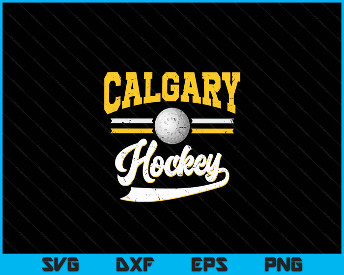 Retro Game Day Vintage Calgary Hockey SVG PNG Digital Cutting Files Retro Game Day Vintage Calgary Hockey SVG PNG Digital Cutting Files