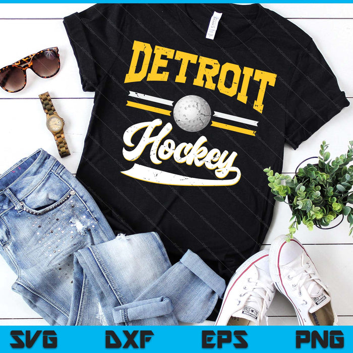 Retro Game Day Vintage Detroit Hockey SVG PNG Digital Cutting Files Retro Game Day Vintage Detroit Hockey SVG PNG Digital Cutting Files