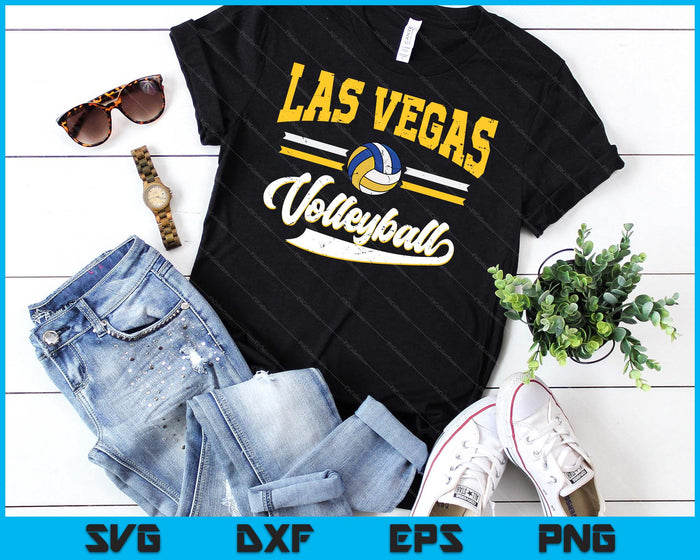 Retro Game Day Vintage Las Vegas Volleyball SVG PNG Digital Cutting Files Retro Game Day Vintage Las Vegas Volleyball SVG PNG Digital Cutting Files
