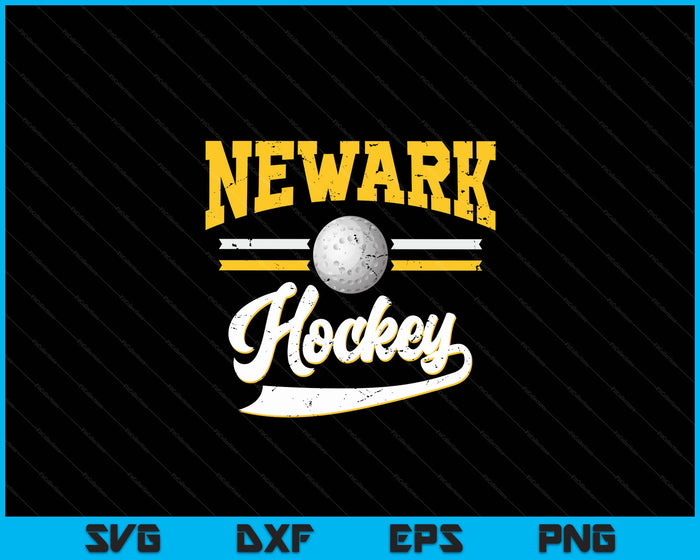 Retro Game Day Vintage Newark Hockey SVG PNG Digital Cutting Files Retro Game Day Vintage Newark Hockey SVG PNG Digital Cutting Files