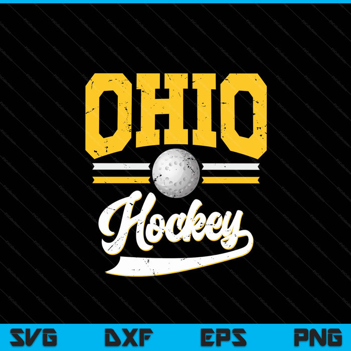 Retro Game Day Vintage Ohio Hockey SVG PNG Digital Cutting Files Retro Game Day Vintage Ohio Hockey SVG PNG Digital Cutting Files