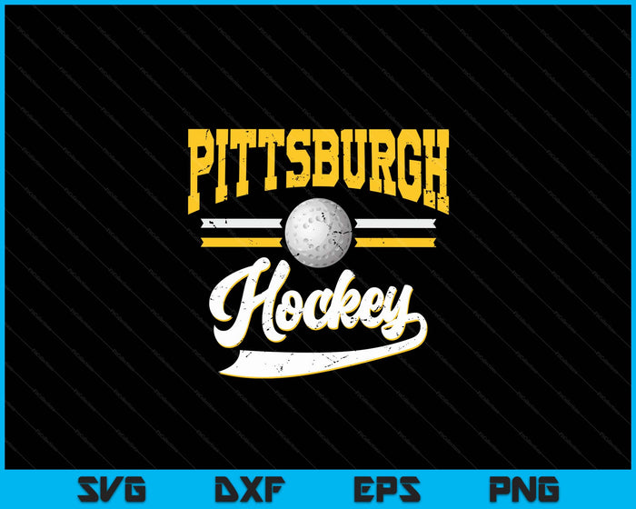 Retro Game Day Vintage Pittsburgh Hockey SVG PNG Digital Cutting Files Retro Game Day Vintage Pittsburgh Hockey SVG PNG Digital Cutting Files