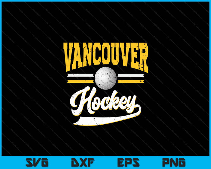 Retro Game Day Vintage Vancouver Hockey SVG PNG Digital Cutting Files Retro Game Day Vintage Vancouver Hockey SVG PNG Digital Cutting Files