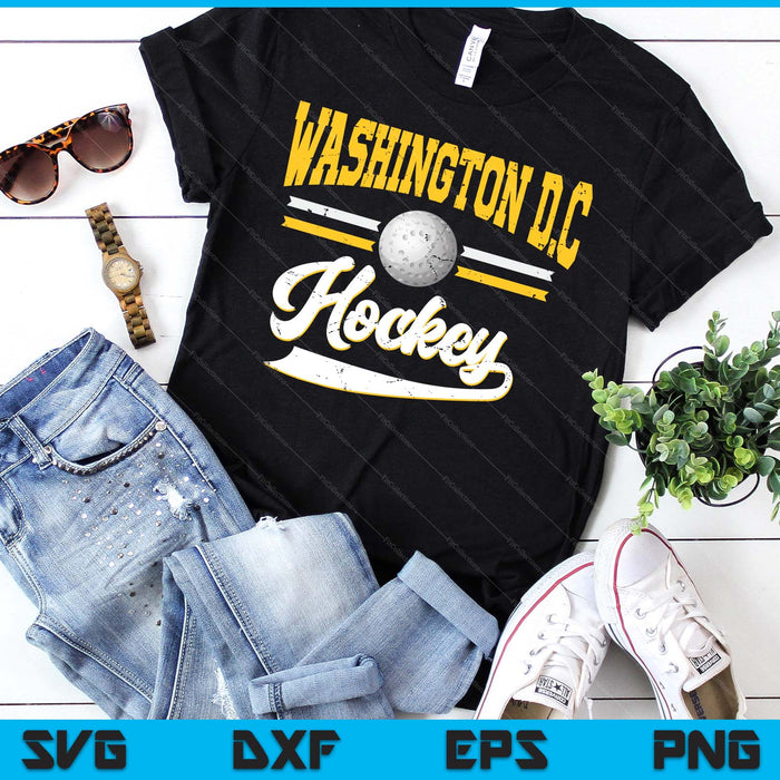 Retro Game Day Vintage Washington D.C Hockey SVG PNG Digital Cutting Files Retro Game Day Vintage Washington D.C Hockey SVG PNG Digital Cutting Files