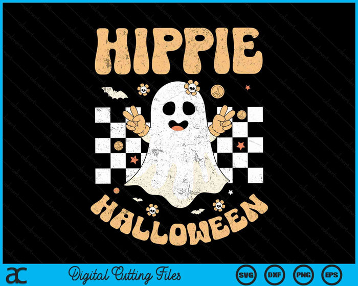 Retro Groovy Hippie Halloween Costume Funny Halloween SVG PNG Digital Cutting File Retro Groovy Hippie Halloween Costume Funny Halloween SVG PNG Digital Cutting File