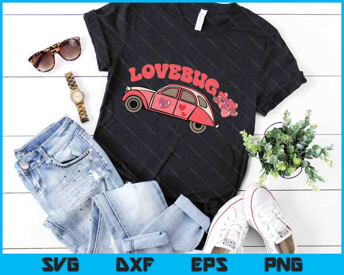 Retro Groovy Valentine Lovebug Hippie Funny Valentines Day SVG PNG Digital Cutting Files Retro Groovy Valentine Lovebug Hippie Funny Valentines Day SVG PNG Digital Cutting Files