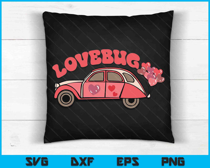 Retro Groovy Valentine Lovebug Hippie Funny Valentines Day SVG PNG Digital Cutting Files Retro Groovy Valentine Lovebug Hippie Funny Valentines Day SVG PNG Digital Cutting Files