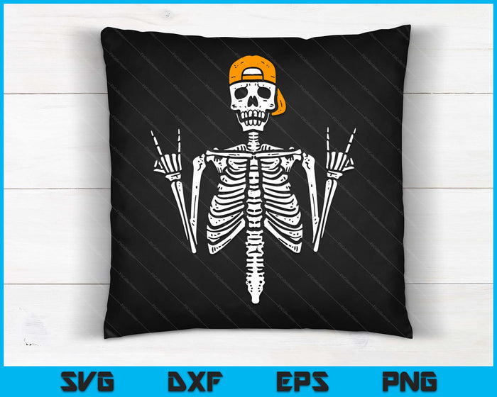 Rocker Skeleton Cap Skater Cool Halloween Punk Rock Hombres Niños SVG PNG Archivo de corte digital Rocker Skeleton Cap Skater Cool Halloween Punk Rock Hombres Niños SVG PNG Archivo de corte digital