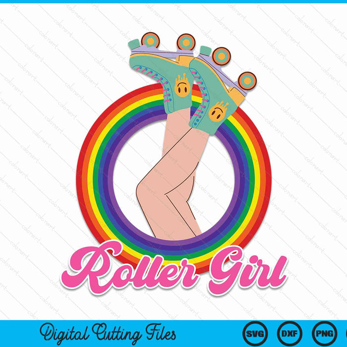 Roller Girl Skater Skating Retro Vintage 70s 80s Skates SVG PNG Digital Cutting Files Roller Girl Skater Skating Retro Vintage 70s 80s Skates SVG PNG Digital Cutting Files
