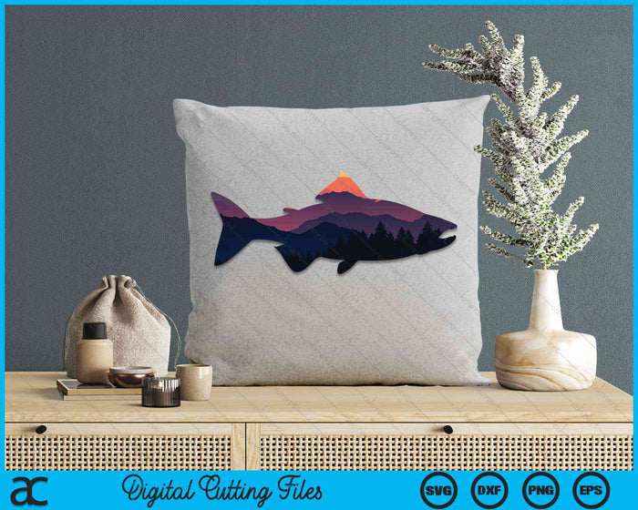 Salmon Fishing Nature Outdoor Hiking Camping Fisherman Gift SVG PNG Digital Cutting File Salmon Fishing Nature Outdoor Hiking Camping Fisherman Gift SVG PNG Digital Cutting File