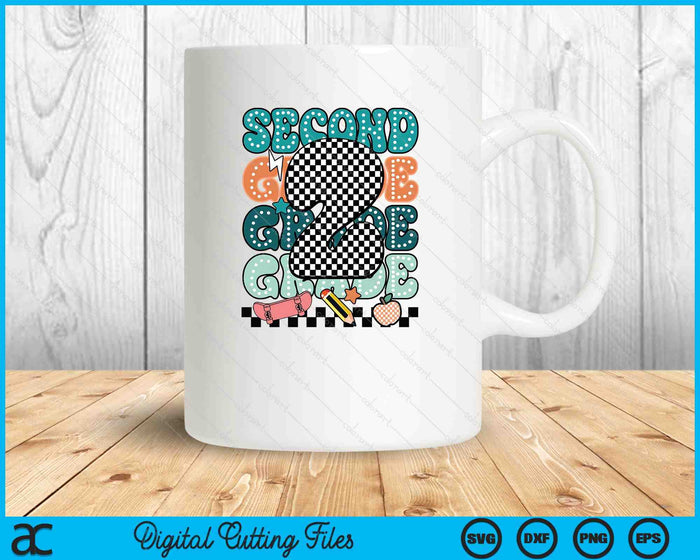 Second Grade Back To School For Boys SVG PNG Digital Printable Files Second Grade Back To School For Boys SVG PNG Digital Printable Files