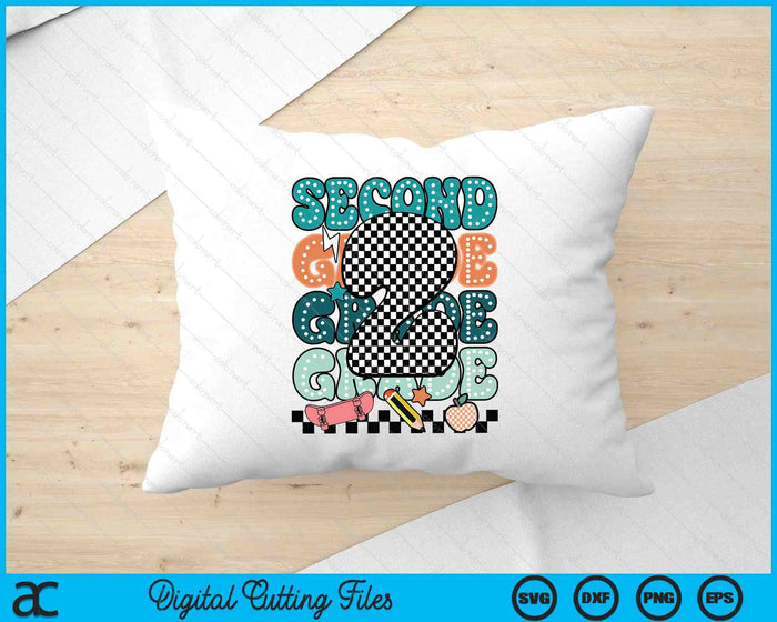 Second Grade Back To School For Boys SVG PNG Digital Printable Files Second Grade Back To School For Boys SVG PNG Digital Printable Files