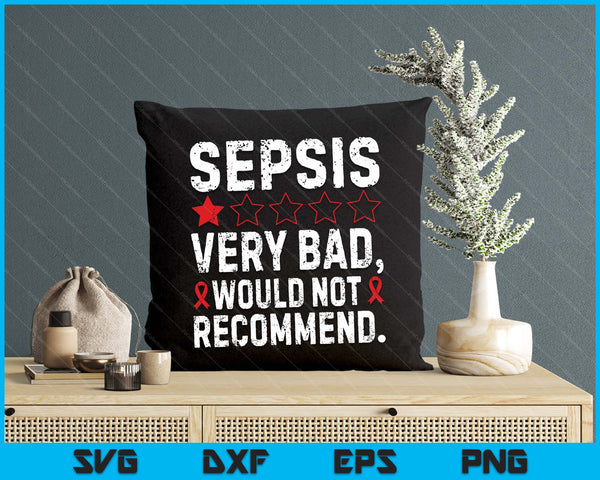 Sepsis Awareness Blood Poisoning Septicaemia Sepsis Warrior SVG PNG Digital Printable Files