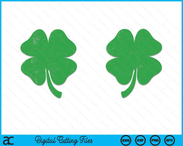Shamrock Boobs Irish Boobies St Patricks Day SVG PNG Digital Cutting Files