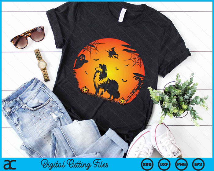 Sheltie dog Funny Halloween SVG PNG Digital Cutting File Sheltie dog Funny Halloween SVG PNG Digital Cutting File
