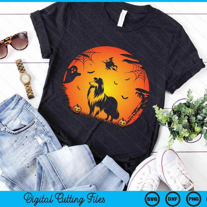 Sheltie dog Funny Halloween SVG PNG Digital Cutting File Sheltie dog Funny Halloween SVG PNG Digital Cutting File