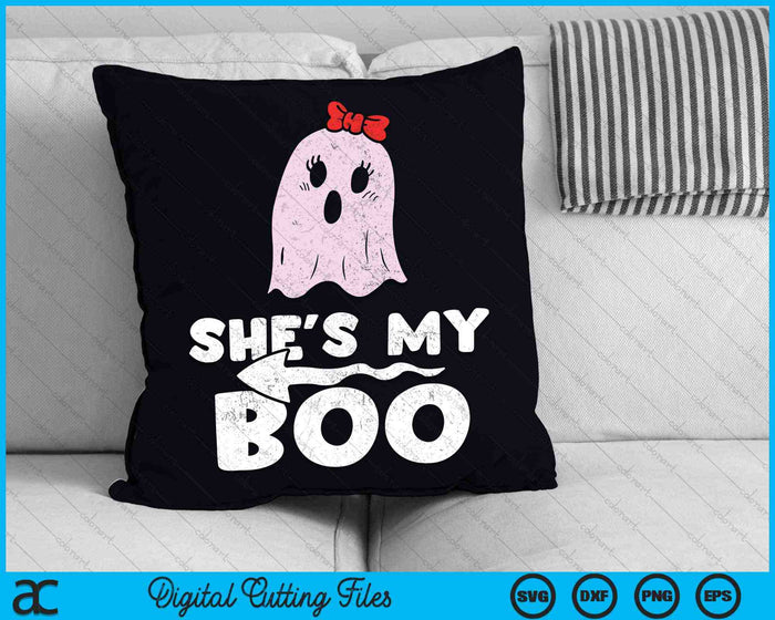 She's My Boo Cute Boyfriend Halloween Costume SVG PNG Digital Cutting Files She's My Boo Cute Boyfriend Halloween Costume SVG PNG Digital Cutting Files