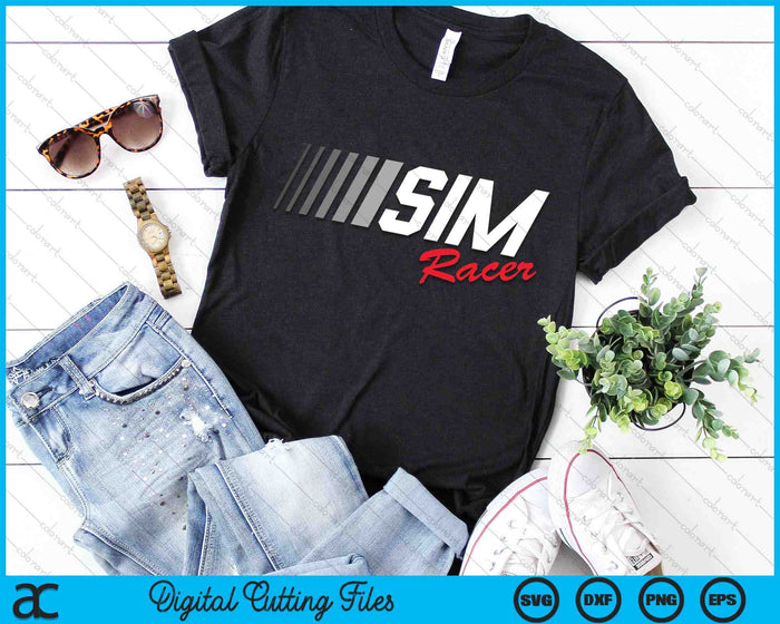 Sim Racing Sim Racer SVG PNG Digital Cutting Files Sim Racing Sim Racer SVG PNG Digital Cutting Files