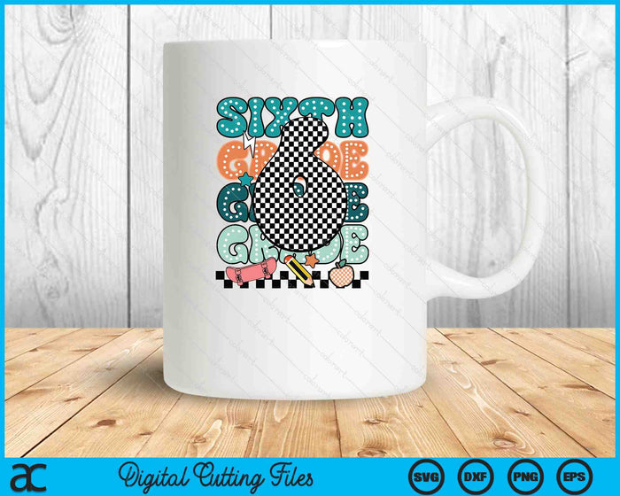 Sixth Grade Back To School For Boys SVG PNG Digital Printable Files Sixth Grade Back To School For Boys SVG PNG Digital Printable Files