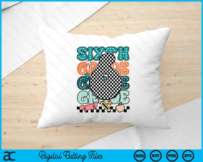 Sixth Grade Back To School For Boys SVG PNG Digital Printable Files Sixth Grade Back To School For Boys SVG PNG Digital Printable Files