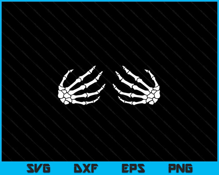 Esqueleto Mano Halloween Boob Mujeres Espeluznante Divertido Halloween SVG PNG Cortando Archivos Imprimibles Esqueleto Mano Halloween Boob Mujeres Espeluznante Divertido Halloween SVG PNG Cortando Archivos Imprimibles
