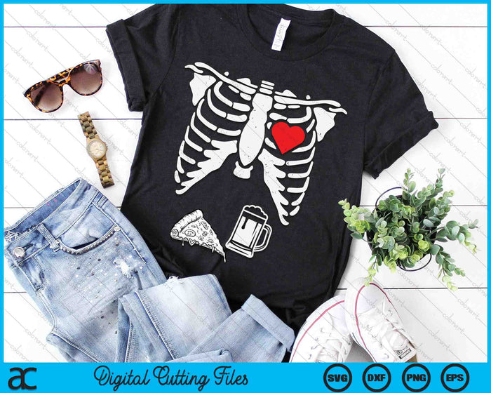 Skeleton Pregnancy Pizza Beer Xray Halloween Soon Dad SVG PNG Digital Printable Files Skeleton Pregnancy Pizza Beer Xray Halloween Soon Dad SVG PNG Digital Printable Files