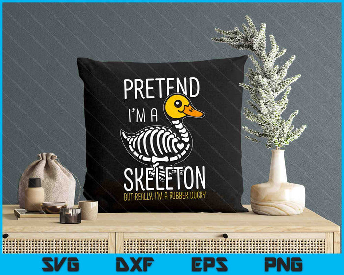 Skeleton Rubber Duck Spooky Duckling SVG PNG Digital Cutting File Skeleton Rubber Duck Spooky Duckling SVG PNG Digital Cutting File