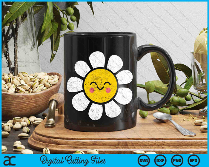 Smiley Sunflower This is My Gardening Shirt SVG PNG Digital Cutting Files