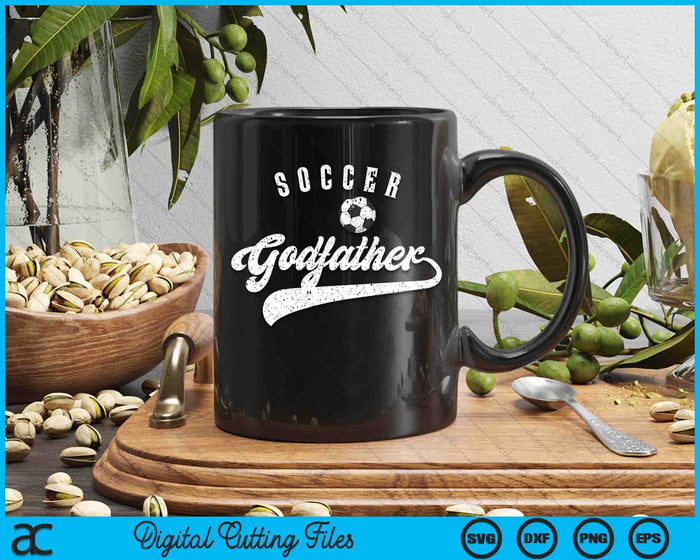 Soccer Godfather SVG PNG Digital Cutting Files Soccer Godfather SVG PNG Digital Cutting Files