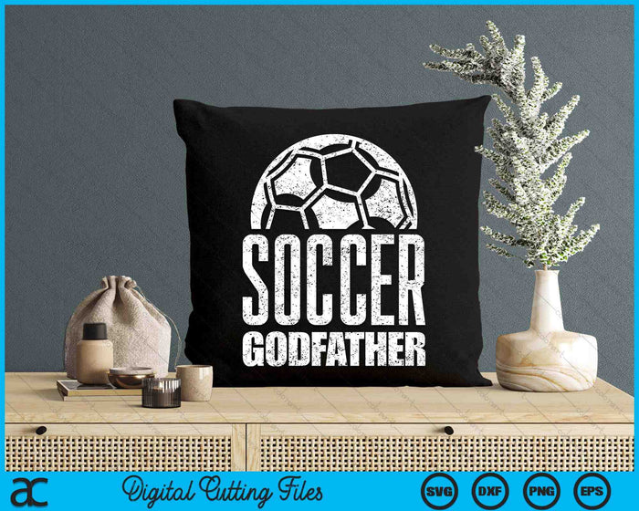 Soccer Godfather Player Father's Day SVG PNG Digital Cutting Files Soccer Godfather Player Father's Day SVG PNG Digital Cutting Files