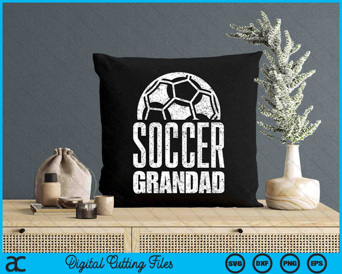 Soccer Grandad Player Father's Day SVG PNG Digital Cutting Files Soccer Grandad Player Father's Day SVG PNG Digital Cutting Files